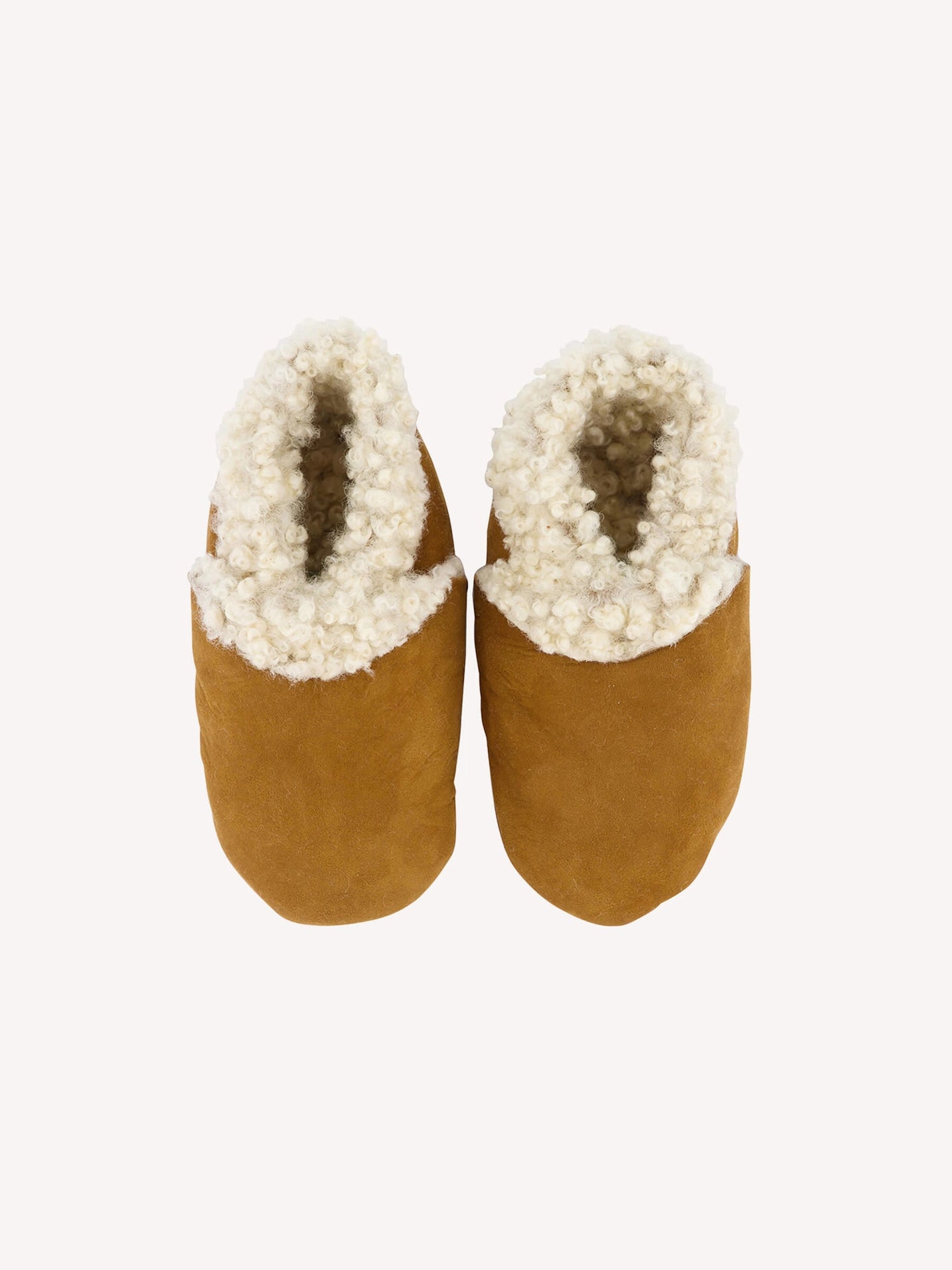 Natural Lambskin Booties – EcoBambino - Main Image