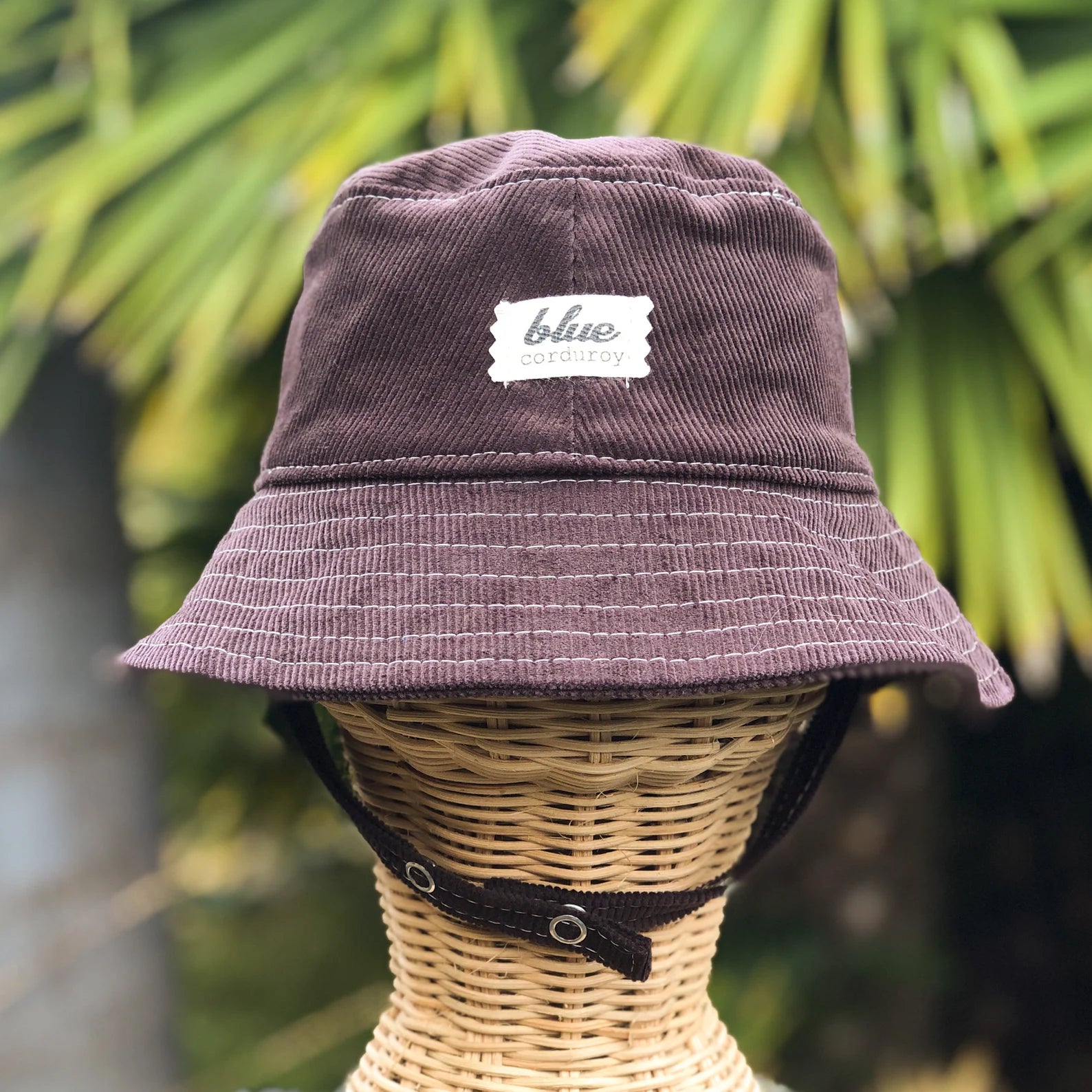 Chocolate Brown Corduroy Bucket Hat – EcoBambino