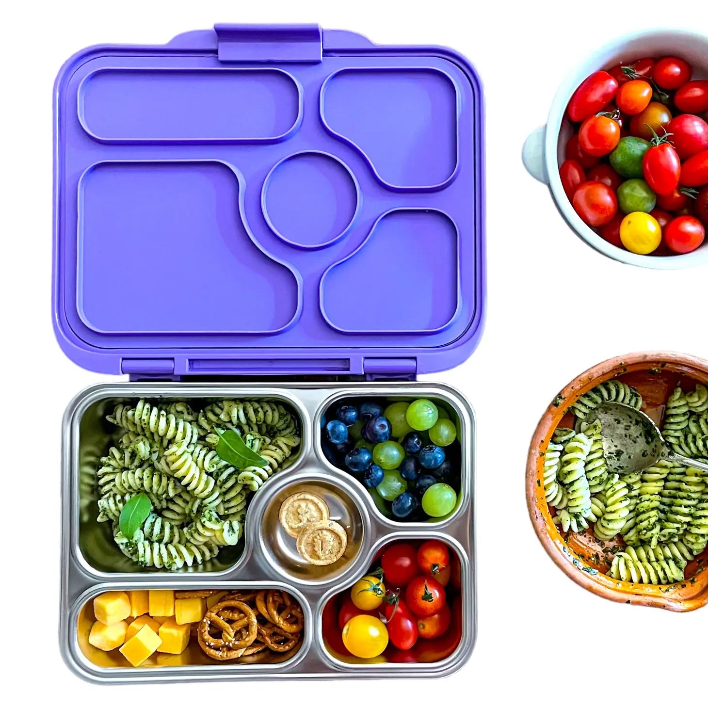 Stainless Steel Leakproof Bento Box - Remy Lavender – Yumbox