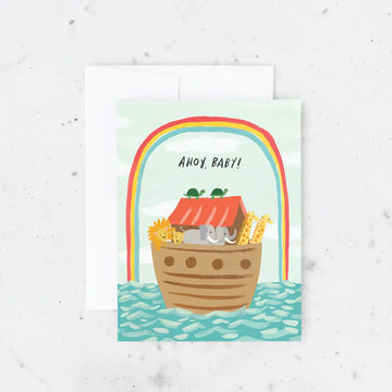 Ahoy, Baby Noah's Ark Card