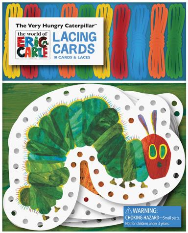 The World of Eric Carle the Very Hungry Caterpillar Lacing Cards ...