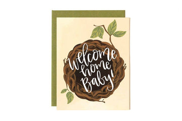 'Welcome Home Baby' Nest Card