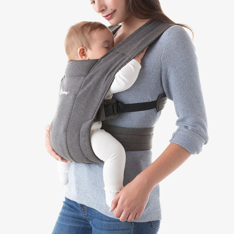Heather Grey Embrace Cozy Newborn Carrier