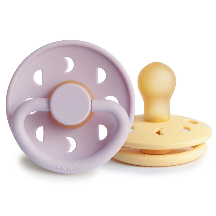 FRIGG Natural Rubber Pacifier 2-Pack: 0-6 Months