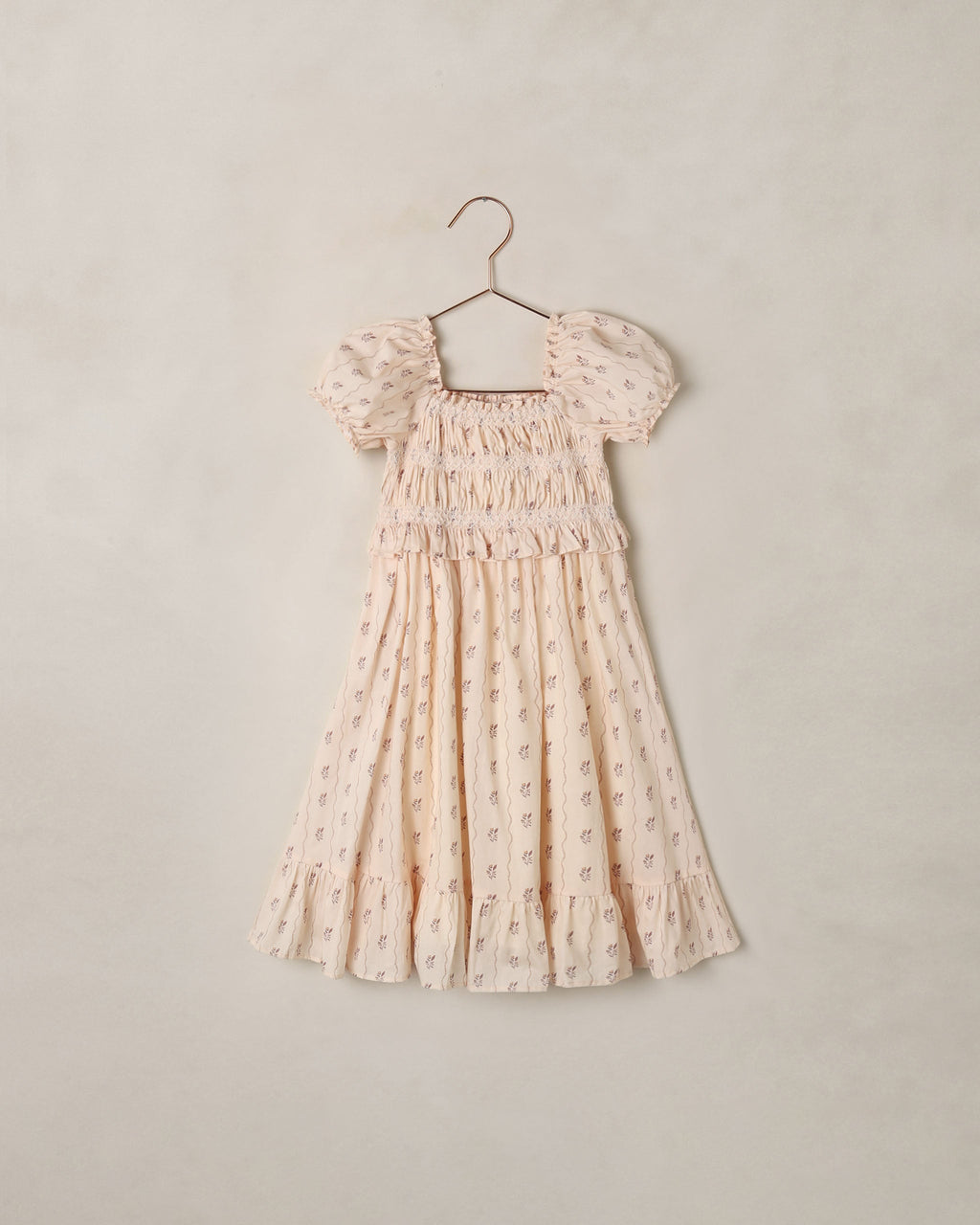 Floral Stripe Maggie Dress