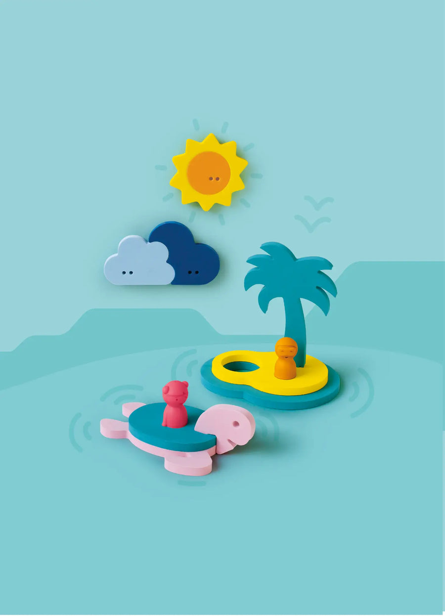 Bath Puzzle - Treasure Island