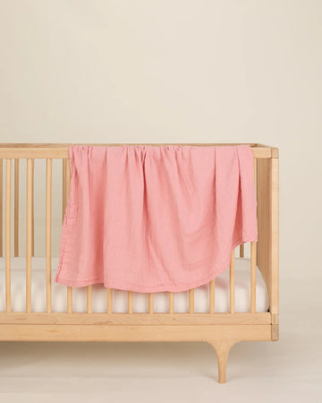 Organic Cotton Swaddle - Begonia