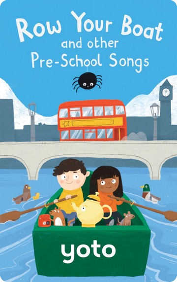 Row Your Boat & Pre-School Songs Yoto Card