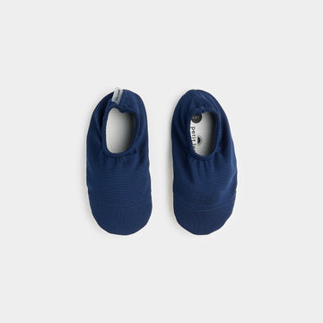 Ribbed Navy Swim Shoes