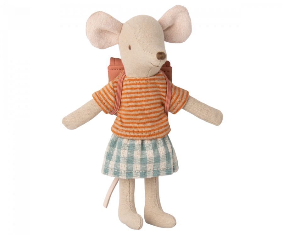 Big Sister Tricycle Mouse - Old Rose