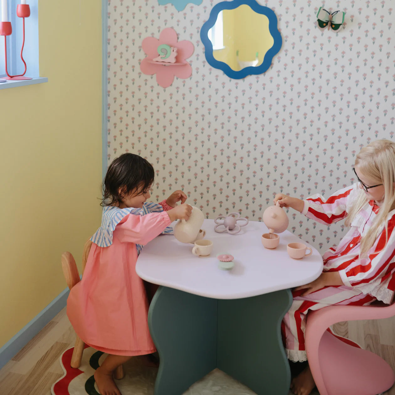 Silicone Tea Play Set - Blush