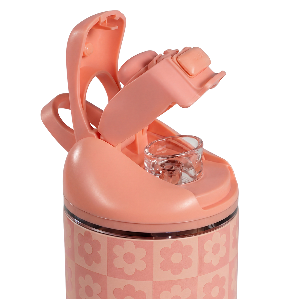 14 oz Ease2o Bottle - Daisy Checkers