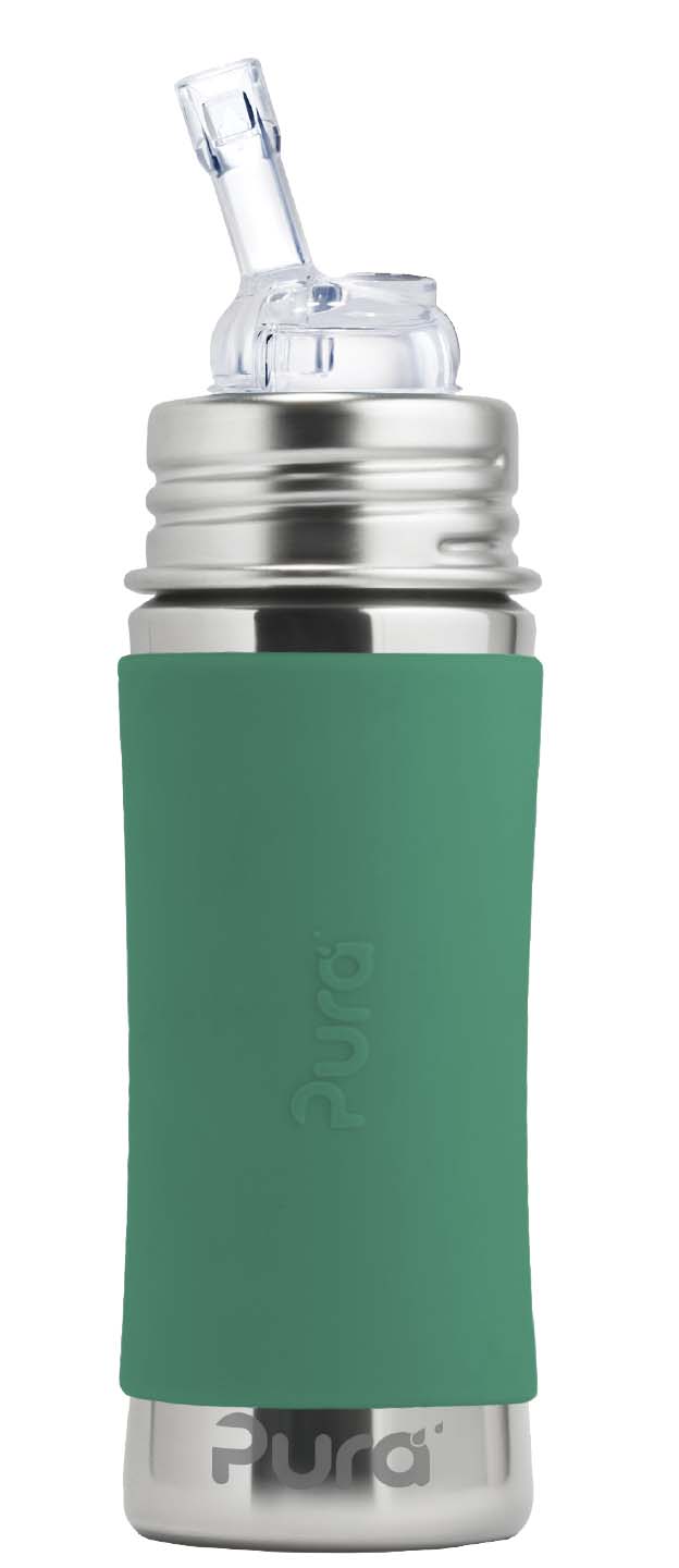 Mint Kiki® 11oz Straw Bottle