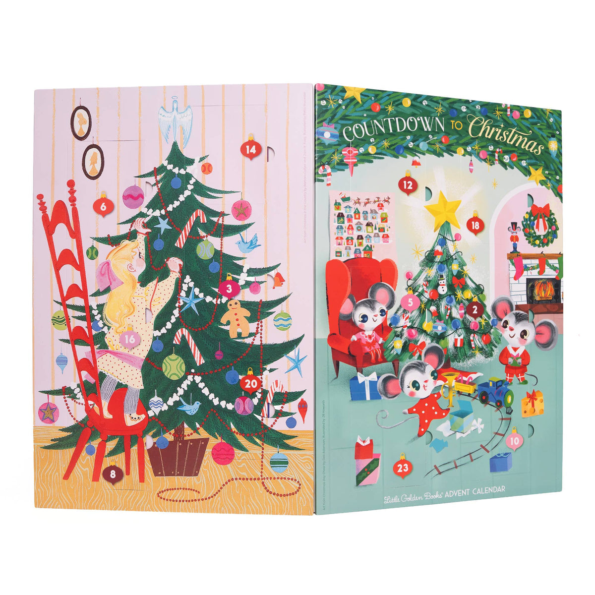 Little Golden Books Advent Calendar: Countdown to Christmas