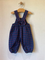 Vintage Osh Kosh Rose Stripe Overalls