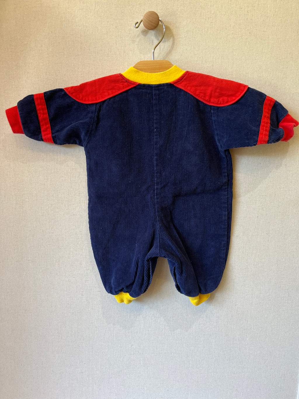 Vintage Small Steps Soccer Pup Jumpsuit