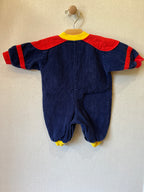 Vintage Small Steps Soccer Pup Jumpsuit