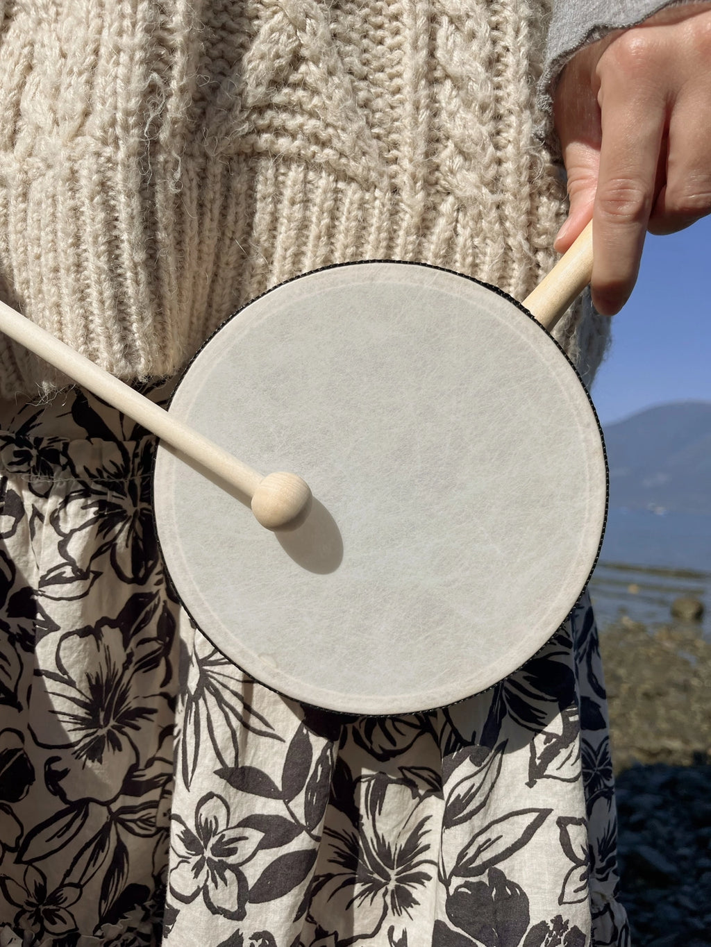Wooden Hand Drum