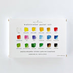 18 Color Watercolor Paint Set