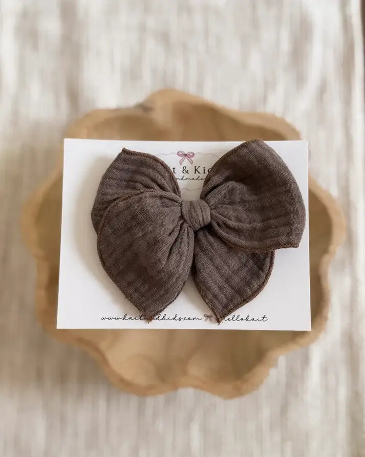 Cocoa Bow Headband