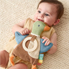 Bitzy Crinkle™ Mallard Duck Sensory Toy