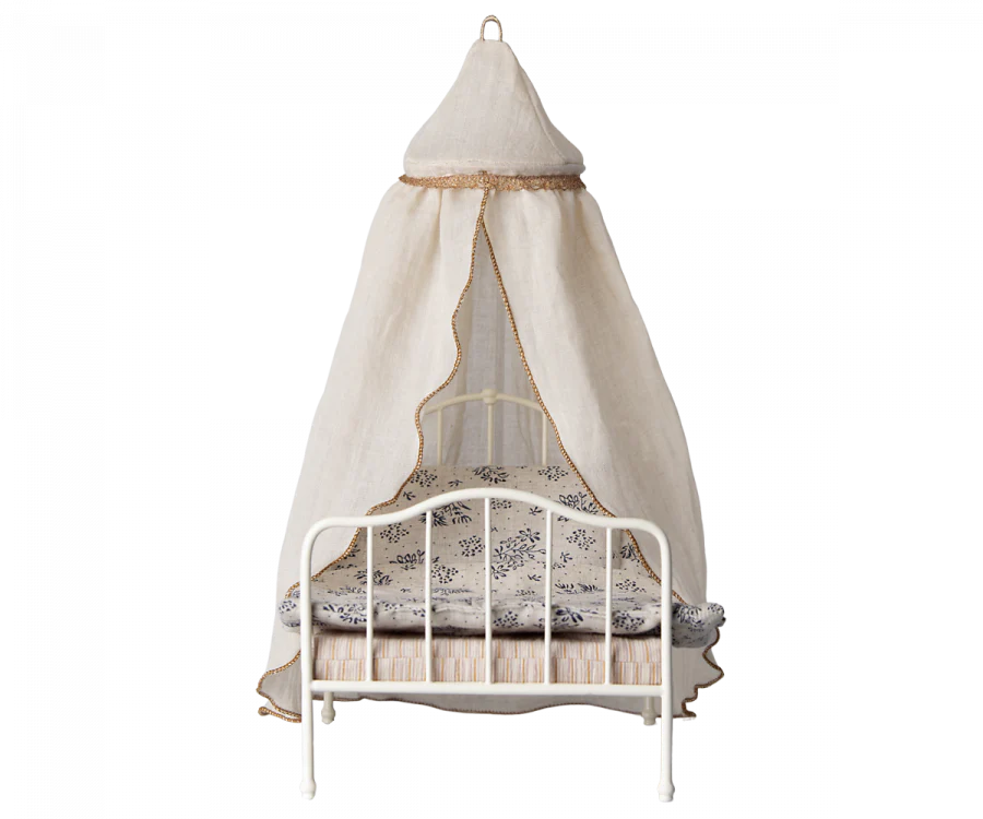 Miniature Bed Canopy - Cream