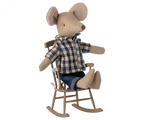 Light Brown Mouse Rocking Chair
