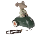 Dark Green Mouse Car