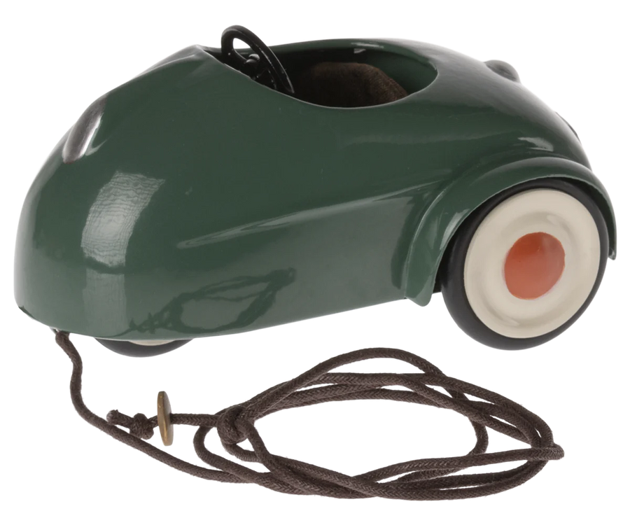 Dark Green Mouse Car