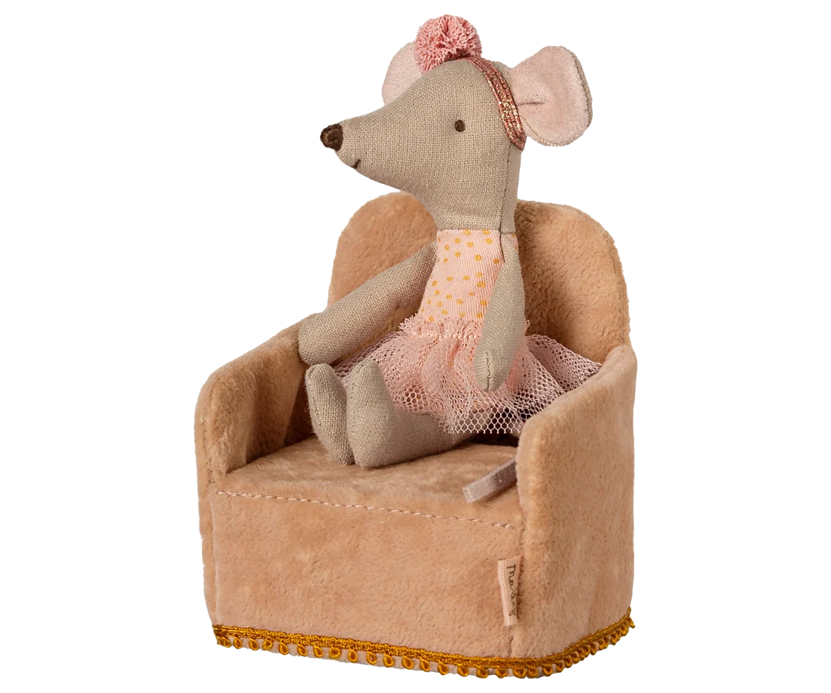 Maileg Folding Chair - Powder (Mouse)