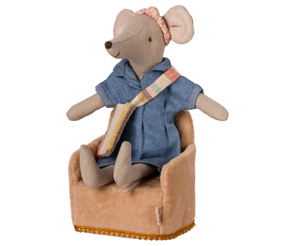 Maileg Folding Chair - Powder (Mouse)
