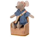 Maileg Folding Chair - Powder (Mouse)