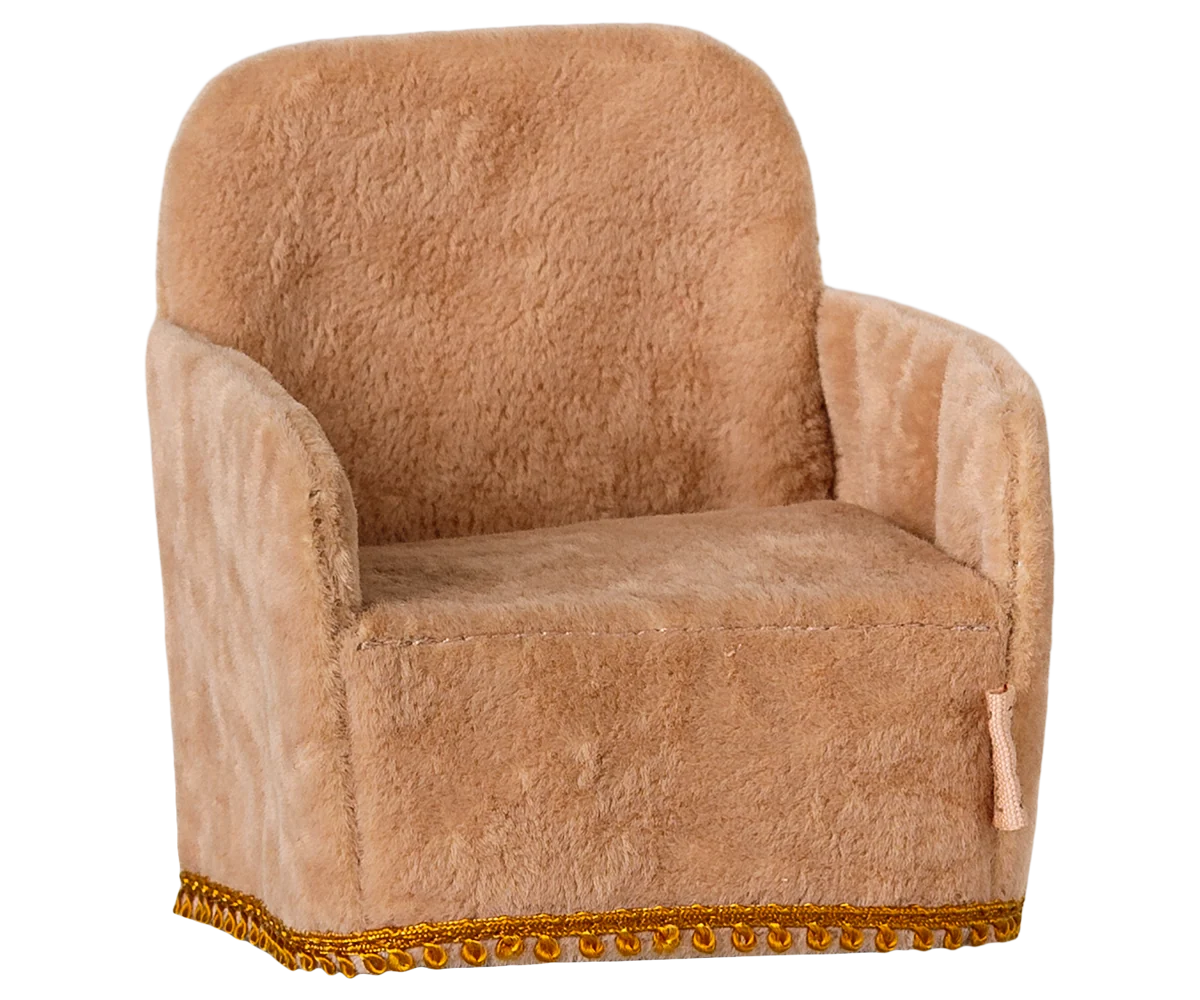 Maileg Folding Chair - Powder (Mouse)
