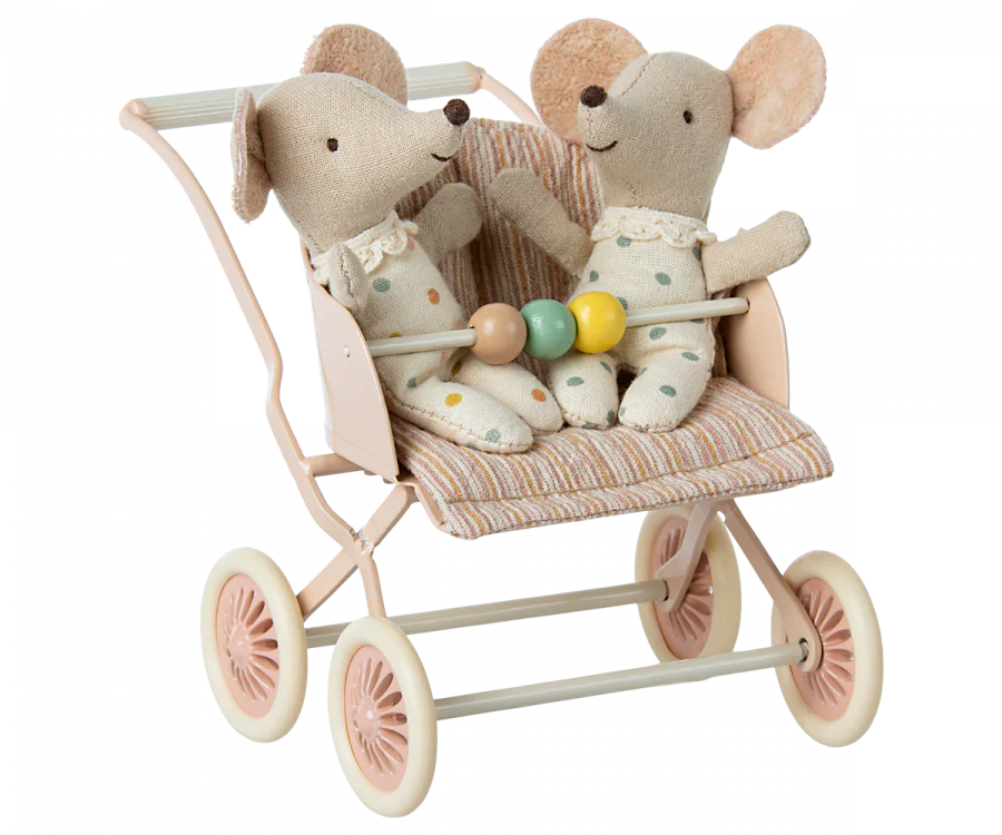 Rose Baby Mice Stroller