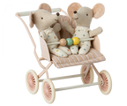 Rose Baby Mice Stroller