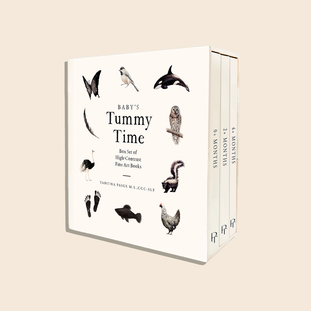 Baby's Tummy Time Board Book Box Set