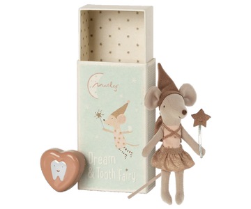 Rose Tooth Fairy Mouse Matchbox