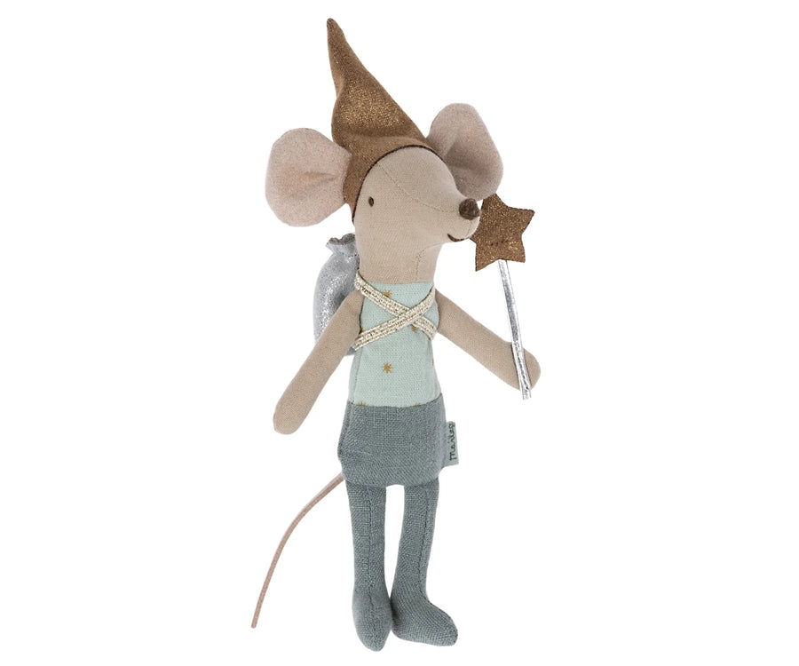 Blue Tooth Fairy Mouse Matchbox