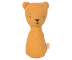 Dusty Yellow Teddy Rattle