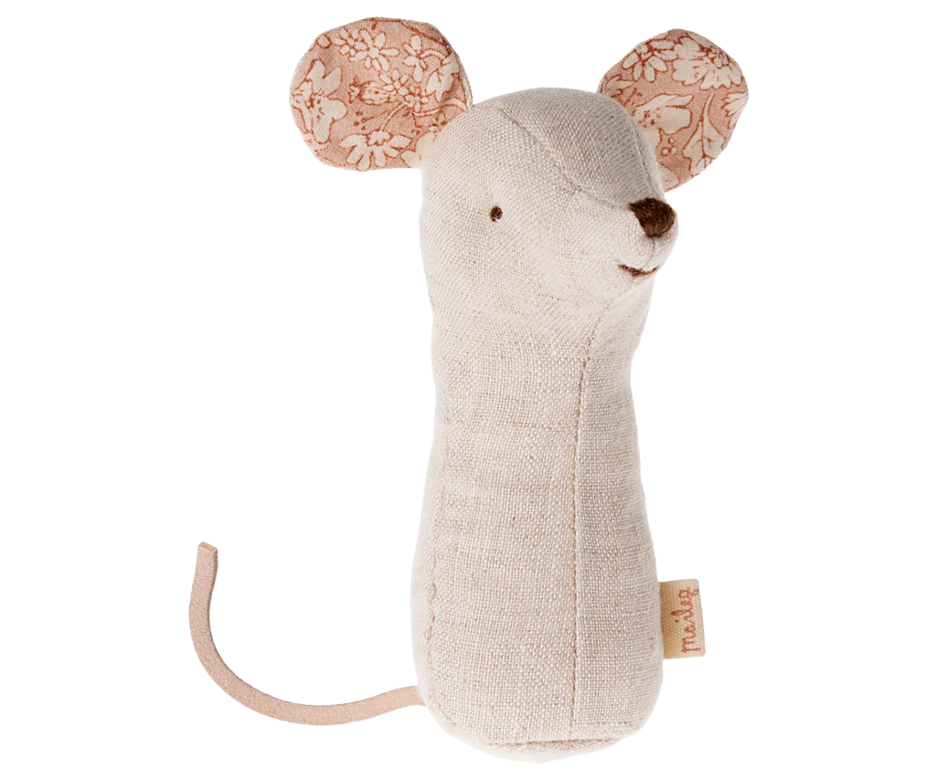 Natural Mouse Lullaby Friend Rattles