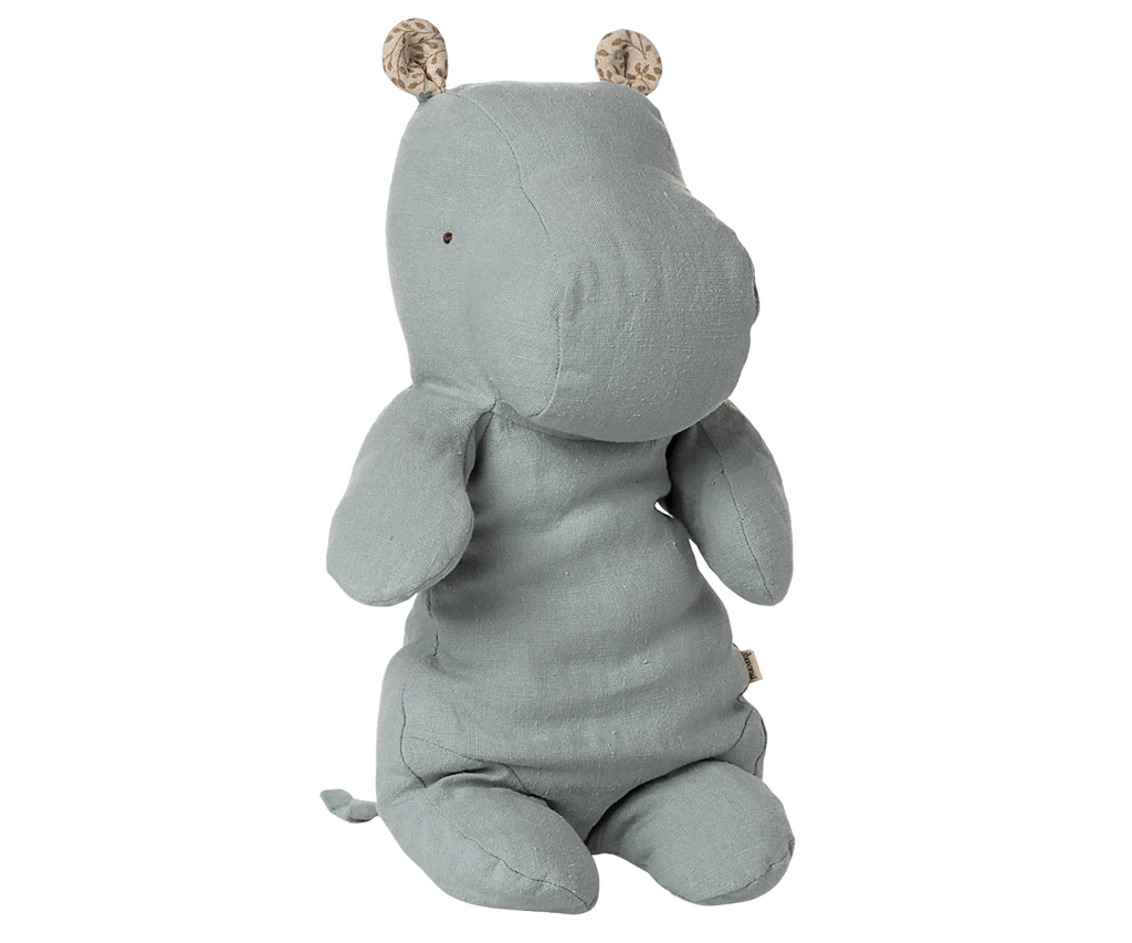 Blue Grey Medium Hippo Safari Friend