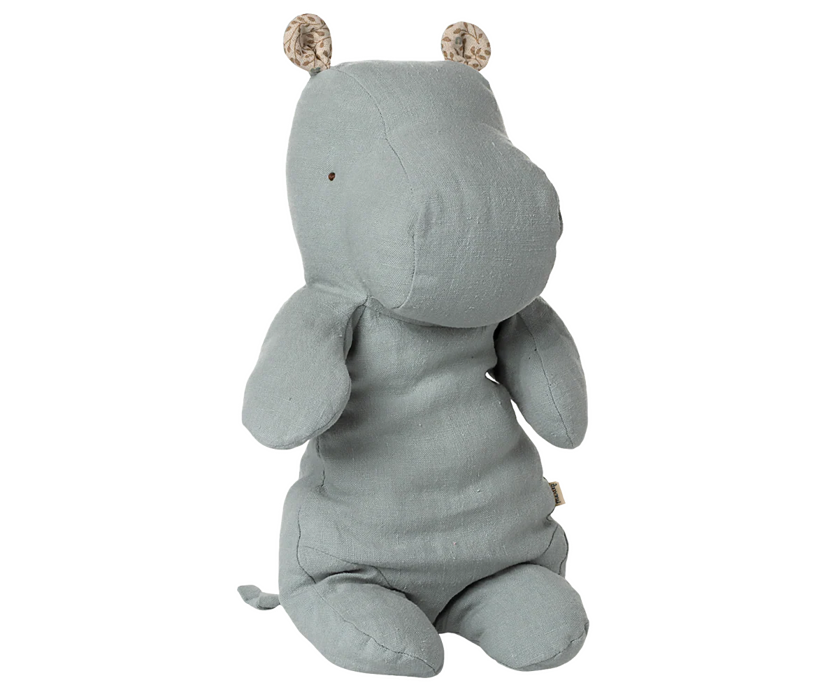 Blue Grey Medium Hippo Safari Friend