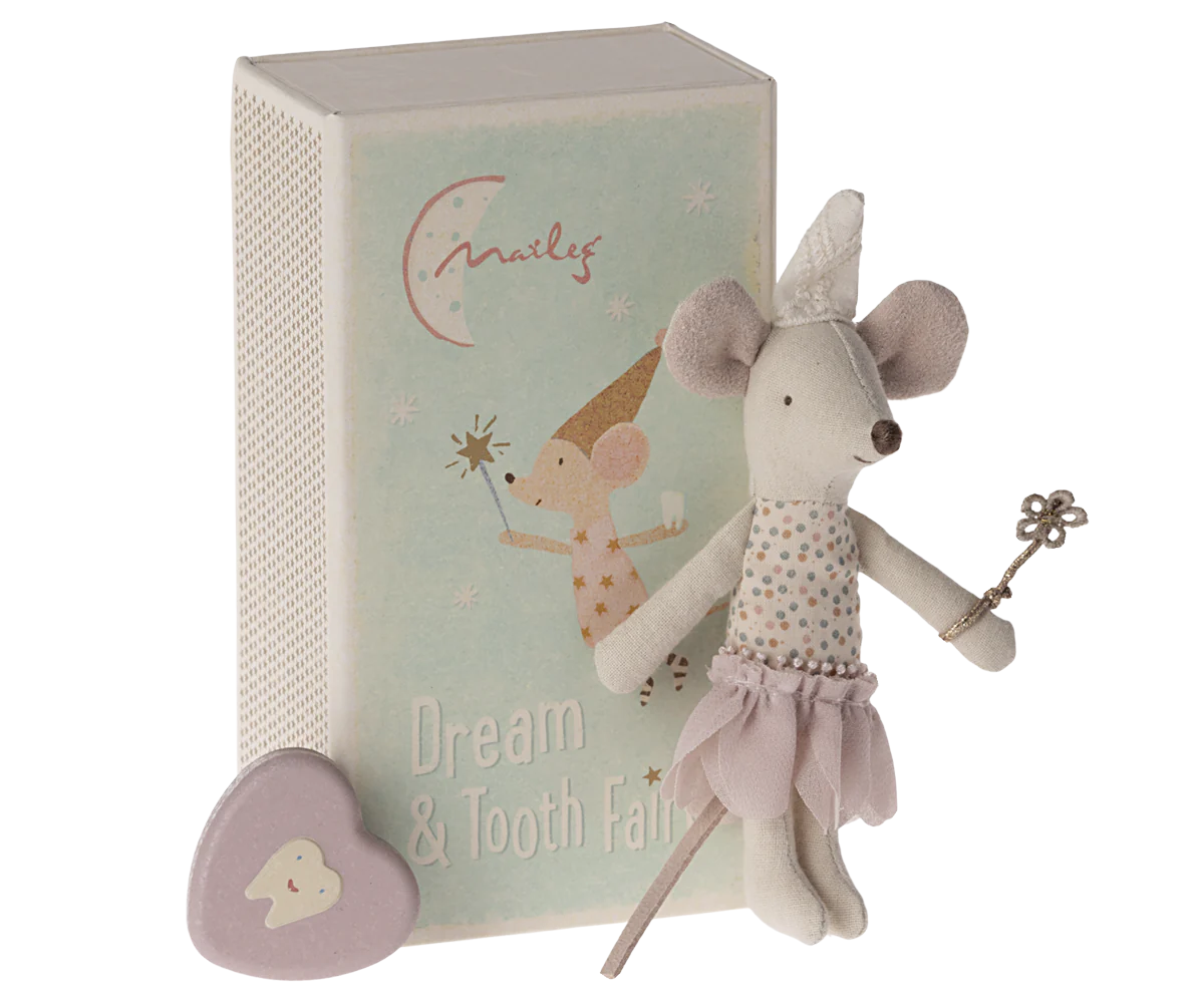 Little Sister Tooth Fairy Mouse Matchbox