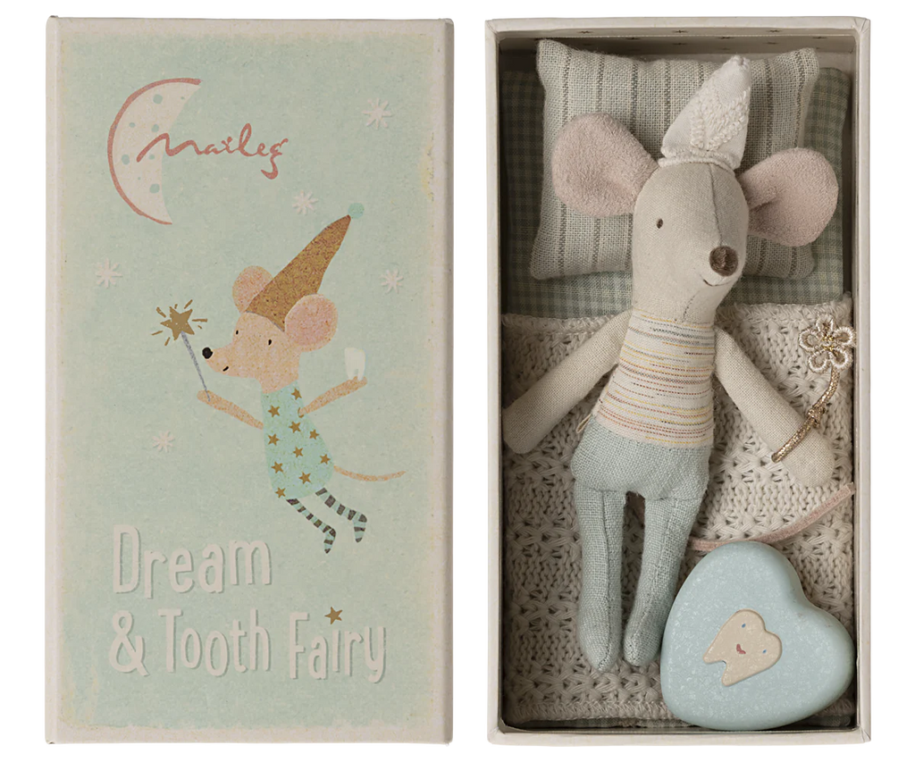 Little Brother Tooth Fairy Mouse Matchbox