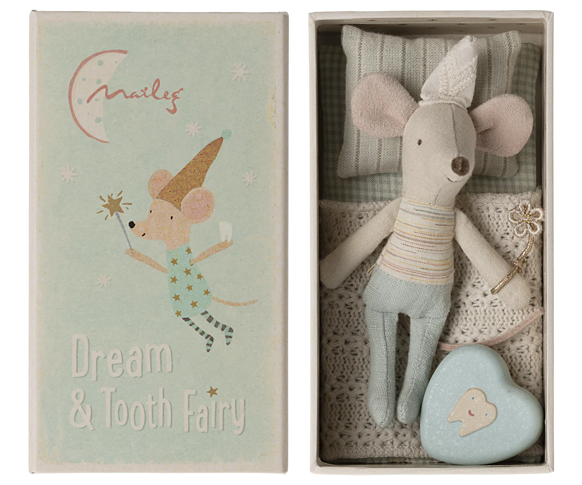 Little Brother Tooth Fairy Mouse Matchbox