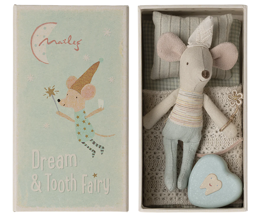 Little Brother Tooth Fairy Mouse Matchbox