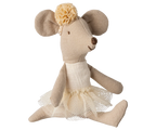 Off White Little Sister Ballerina Mouse