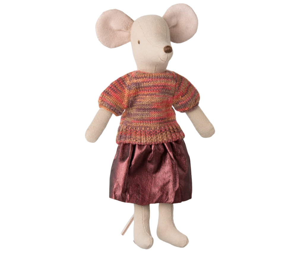 Mum Mouse Skirt and Knitted Blouse