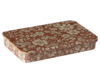 Heather Blossom Sliding Lid Metal Box