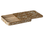 Ocher Blossom Sliding Lid Metal Box